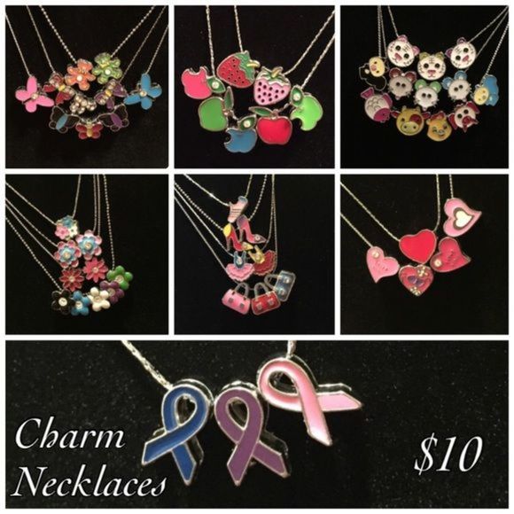 Quinn-Tessential Designs Jewelry - •custom• Charm Necklaces